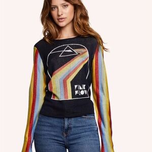 Pink Floyd Rainbow Graphic Sweater